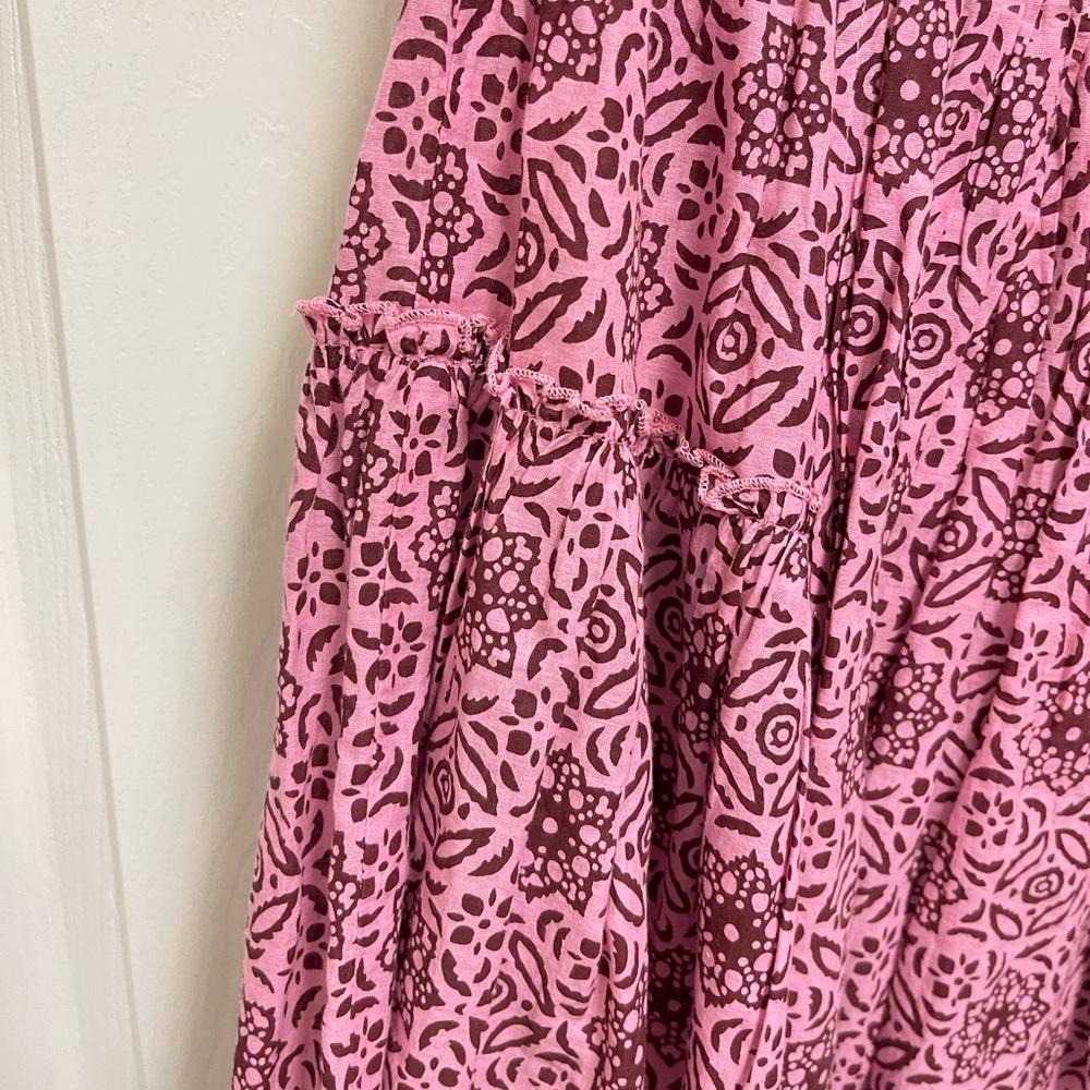 Apiece Apart Mango Bouquet Print Skirt - Picture 7 of 8